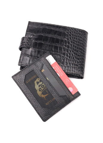 Чоловічий шкіряний гаманець 12,5х10х1 см Karya (257048530)