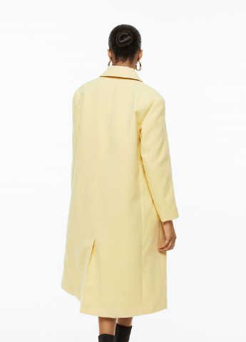 Желтое демисезонное Пальто H&M