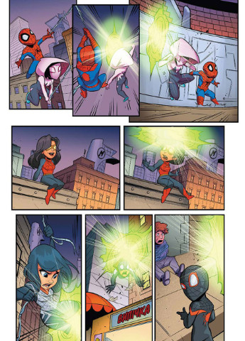 Комикс Firepaw Сomics №12 Супергеройские приключения. Сквозь паучи миры." Marvel (257037504)