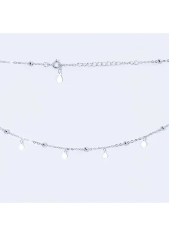 Колье серебрянное родированное kl2-76 Infini (257053193)