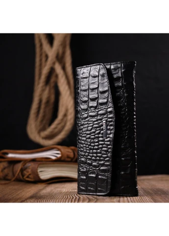 Женский кожаный кошелек 19х9,5х2 см Karya (257062909)