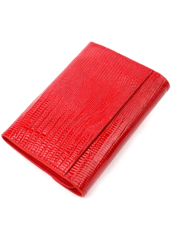 Женский кожаный кошелек 13,5х10х2 см Karya (257062920)