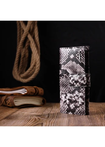 Женский кожаный кошелек 19,2х9,2х3,5 см Karya (257066248)