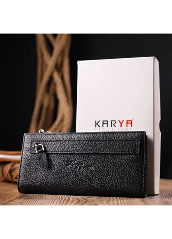Шкіряний гаманець 17,5х9,5х1 см Karya (257063038)