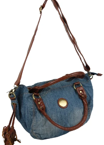 Жіноча сумка з джинсової тканини 50х30х18 см FASHION JEANS (257062832)
