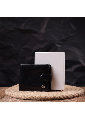 Мужской кожаный бумажник 11х9,5х2 см st leather (257064288)