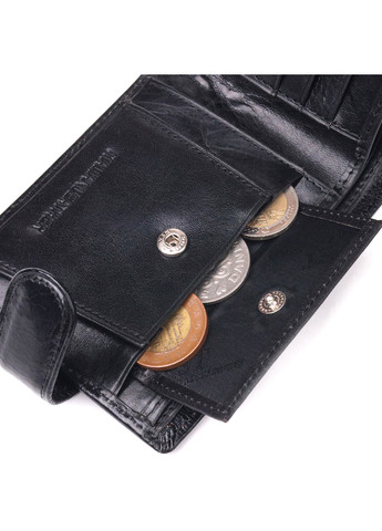 Чоловічий шкіряний гаманець 11х9,5х2 см st leather (257064288)
