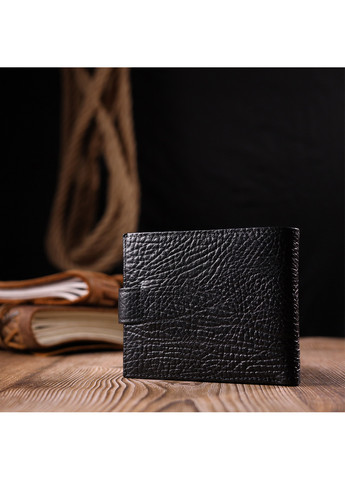 Мужской кожаный кошелек 11,5х9,5х2 см Karya (257065317)