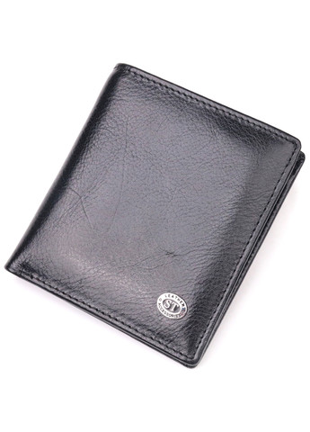 Чоловічий шкіряний гаманець 9х10х1 см st leather (257063094)