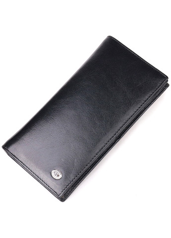 Чоловічий шкіряний гаманець 9х18,5х2 см st leather (257063093)