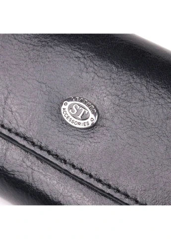 Чоловічий шкіряний гаманець 15х7х2,5 см st leather (257066285)