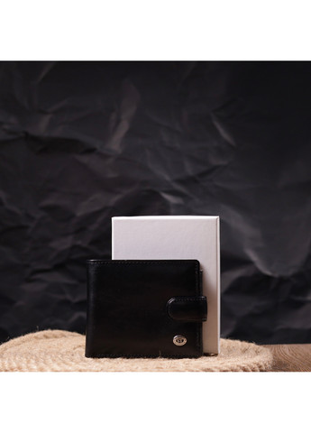 Мужской кожаный бумажник 11х9,5х2 см st leather (257065380)