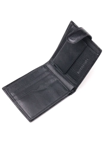 Чоловічий шкіряний гаманець 11х9х2,5 см st leather (257065383)