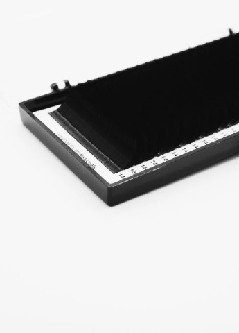 Вії для нарощування 20 ліній одна довжина чорні, вигин C, товщина 0.10мм, довжина 14мм FIXEye HYLON LASH (257086960)