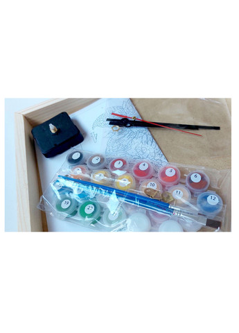 Набір малювання по номерах Годинник Святкові кролики ArtStory (257062776)