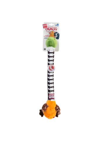 Игрушка для собак Утка с хрустящей шеей и пищалкой 54 см GiGwi (257081982)