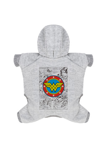 Комбінезон для собак малюнок "Чудо-жінка комікс" M35 WAUDOG (257085484)