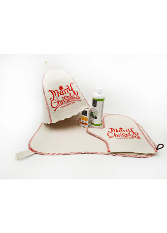 Подарочный набор для бани "Merry Christmas" 5 предметов Luxyart (257099196)