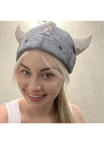 Банная шапка "Викинг" искусственный фетр Luxyart (257099163)