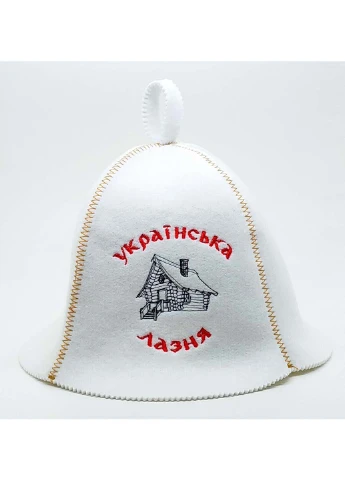 Банна шапка "Українська лазня" штучний фетр Luxyart (257099430)
