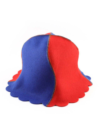 Банная шапка Волна с красным Luxyart (257098906)