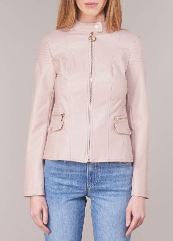 Розовая демисезонная куртка Guess