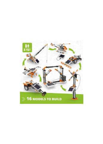 Конструктор Stem Перетворення сонячного світла на електрику (STEM30) Engino (257099765)