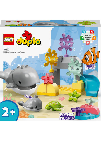 Конструктор DUPLO Town Дикие животные океана 32 деталей (10972) Lego (257099508)