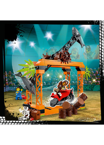 Конструктор City Stuntz Каскадерская задача «Нападение Акулы» 122 деталей (60342) Lego (257099820)