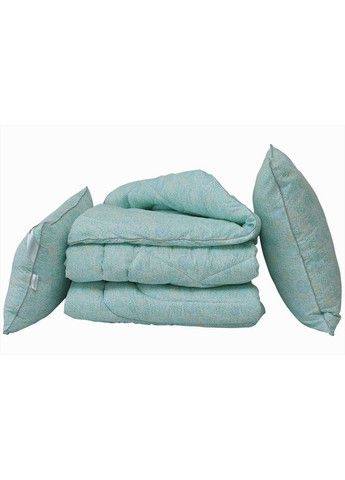 Комплект одеяло лебяжий пух Listok + 2 подушки (50х70) 175х215 см Tag (257113584)