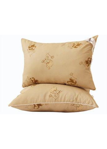 Комплект одеяло лебяжий пух Camel + 2 подушки (70х70) 145х215 см Tag (257112733)