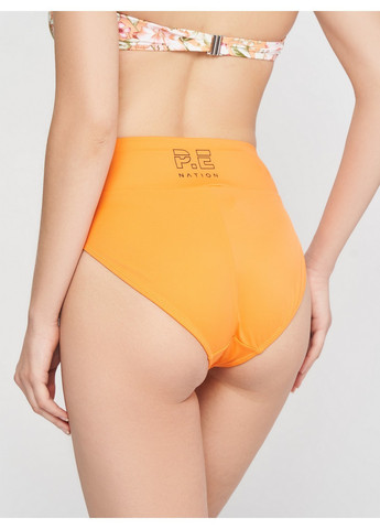 Купальні плавки H&M однотонні помаранчеві пляжні