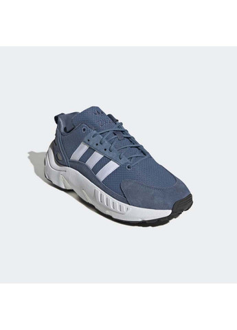 Синие демисезонные кроссовки adidas