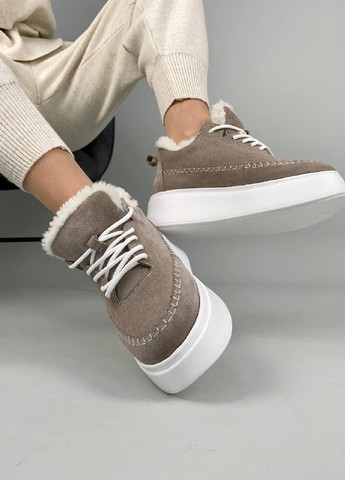 Бежевые кеды shoesband Brand