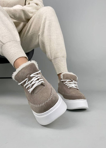 Бежевые кеды shoesband Brand