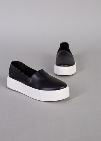 Черные слипоны shoesband Brand однотонные