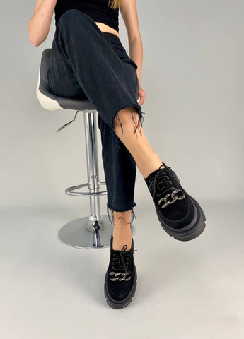 Brand Туфли ShoesBand черный з натуральная замша, — демисезон (257136364)