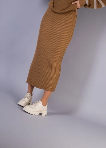 Brand Туфлі ShoesBand бежевий з натуральна шкіра, — демісезон (257136412)