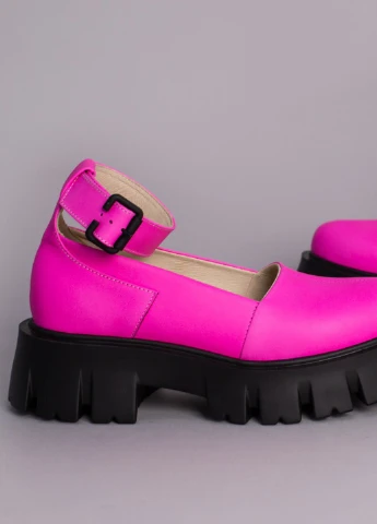 Brand Туфлі ShoesBand рожевий з натуральна шкіра, — демісезон (257136586)