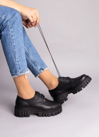 Brand Туфли ShoesBand черный з натуральная кожа, — демисезон (257136550)
