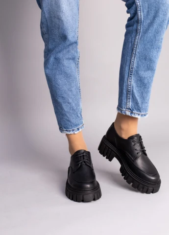 Brand Туфли ShoesBand черный з натуральная кожа, — демисезон (257136550)