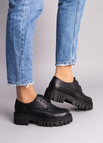 Brand Туфли ShoesBand черный з натуральная кожа, — демисезон (257136550)