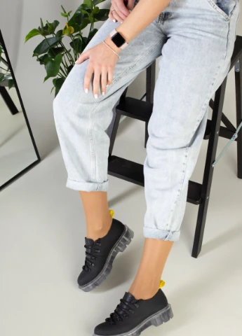 Brand Туфлі ShoesBand чорний з натуральна шкіра, — демісезон (257136226)