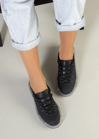 Brand Туфлі ShoesBand чорний з натуральна шкіра, — демісезон (257136226)