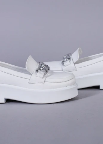Brand Туфли ShoesBand белый з натуральная кожа, — демисезон (257136454)