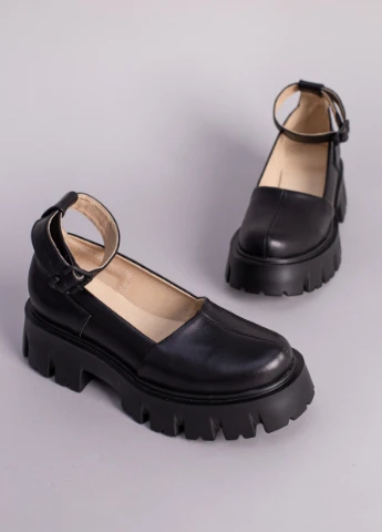 Brand Туфли ShoesBand черный з натуральная кожа, — демисезон (257136564)