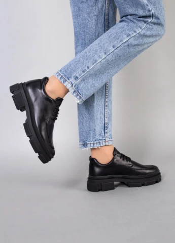Brand Туфли ShoesBand черный з натуральная кожа, — демисезон (257136426)