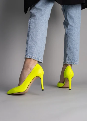 Brand Туфлі ShoesBand жовтий з натуральна шкіра, — демісезон (257136181)