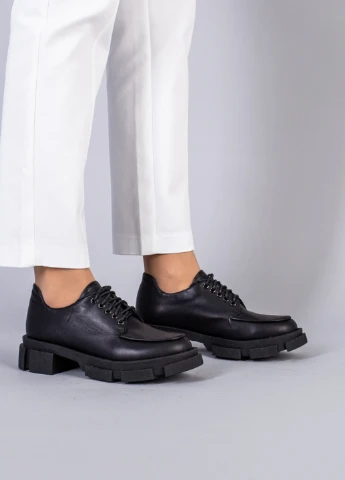 Brand Туфли ShoesBand черный з натуральная кожа, — демисезон (257136459)