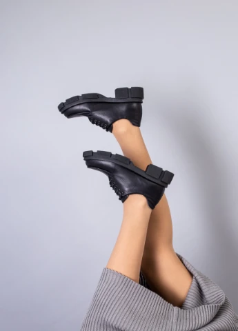Brand Туфли ShoesBand черный з натуральная кожа, — демисезон (257136459)